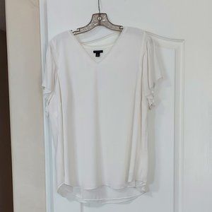 Ann Taylor V-Neck Double Layer Blouse XL-VGUC